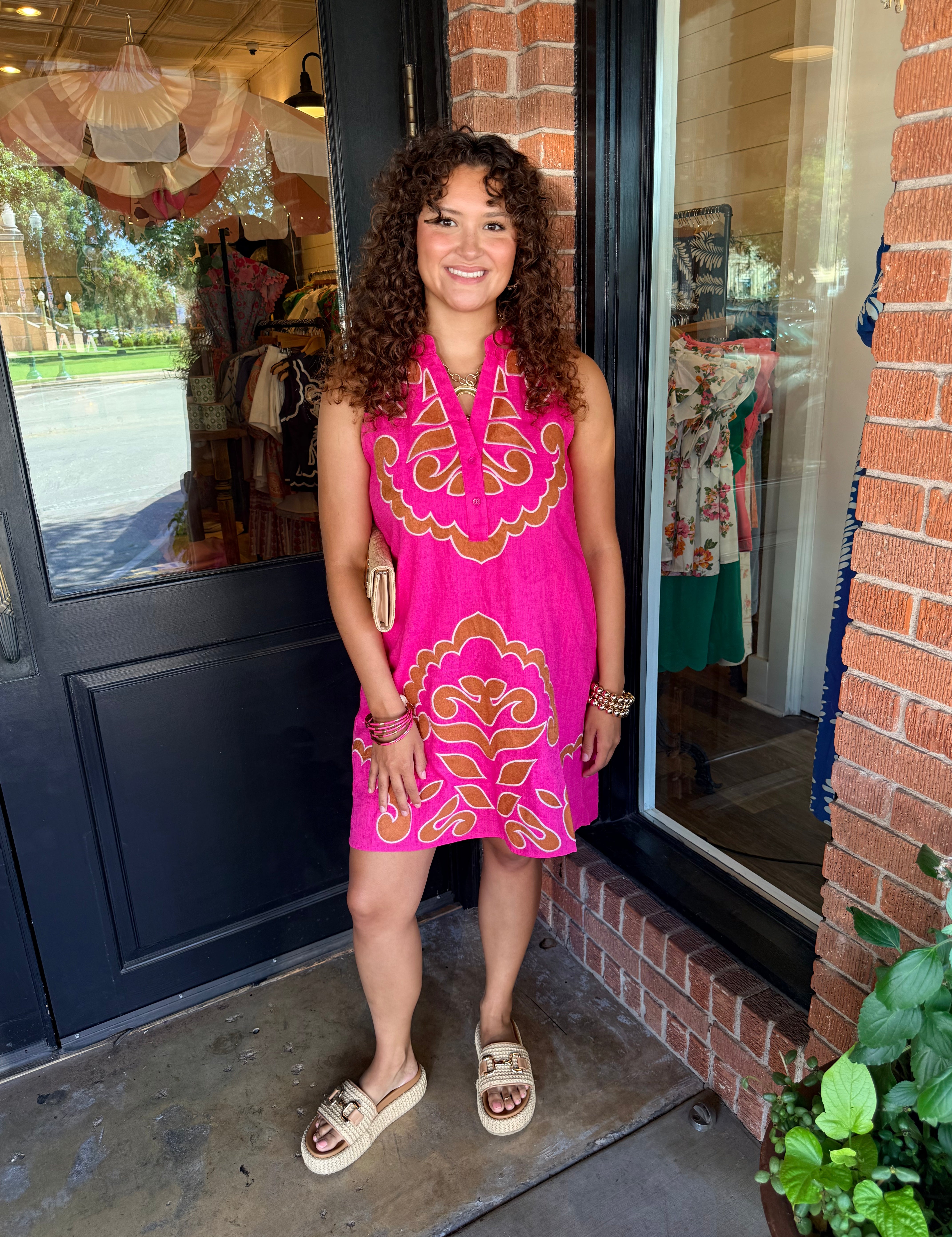 Sunnie Embroidered Dress