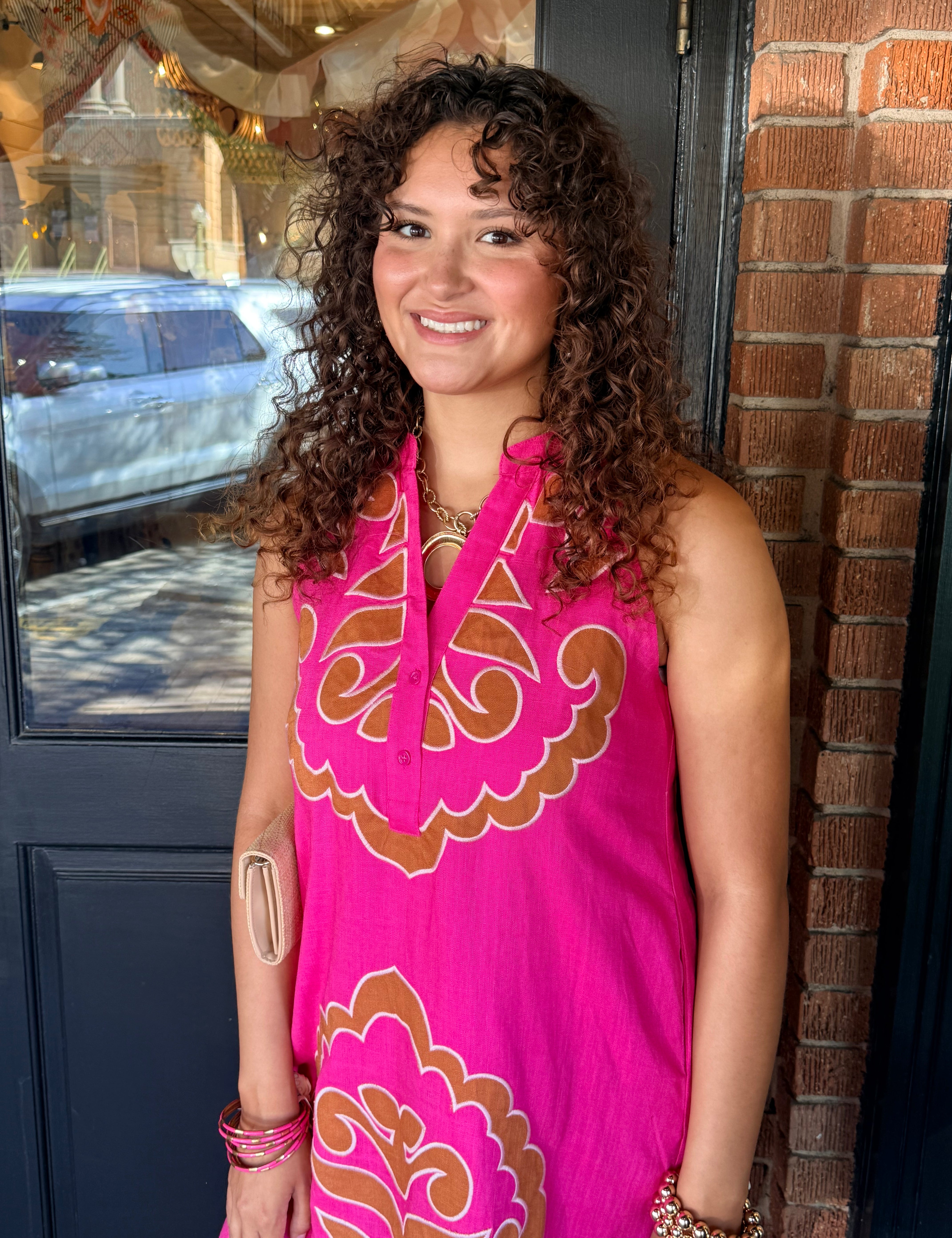 Sunnie Embroidered Dress