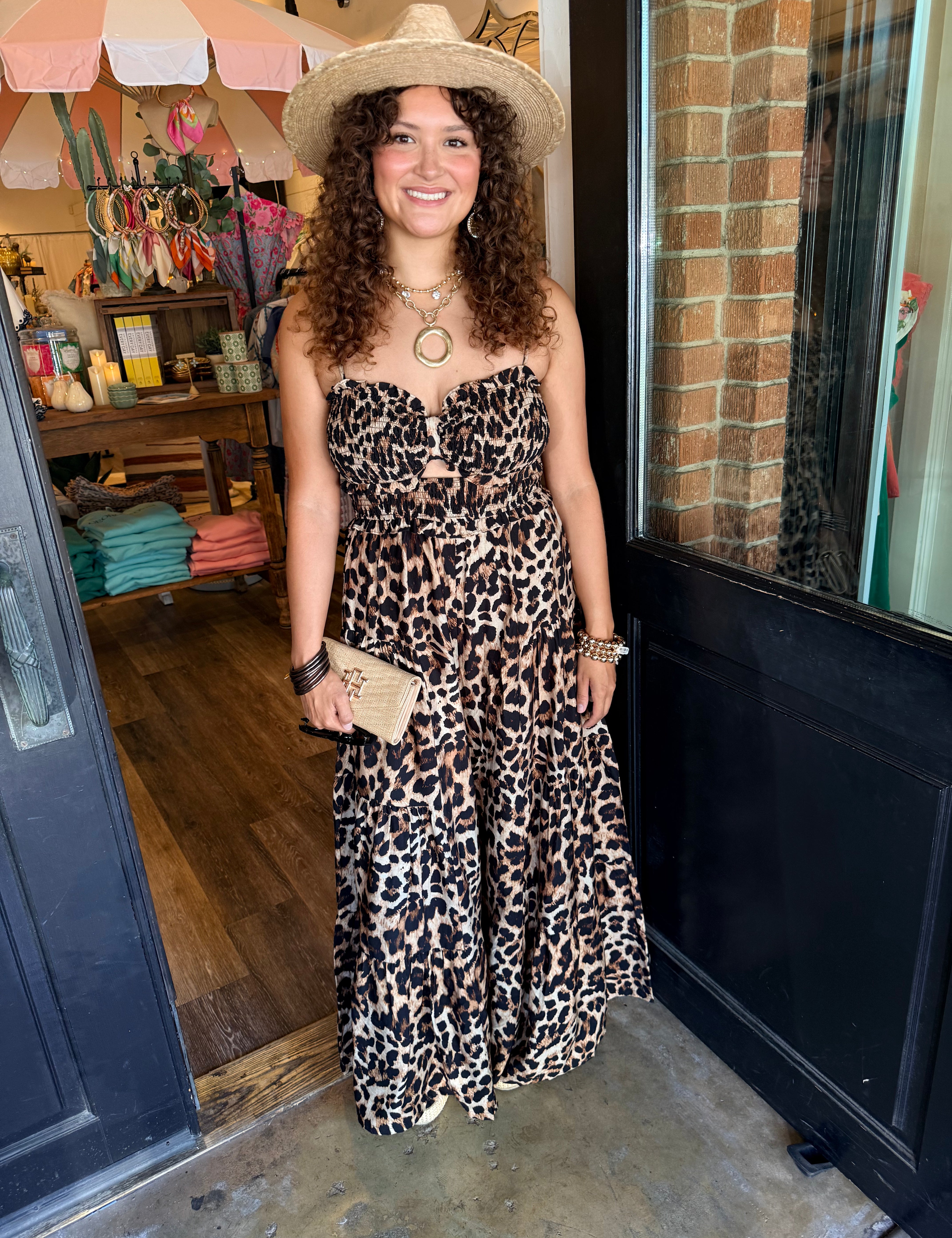 Eliza Leopard Jumpsuit