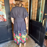 Valerie Button Down Midi Dress