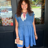 Reyna Ruffle Tiered Mini Dress