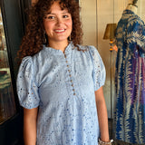 Sonja Eyelet Midi Dress