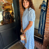 Sonja Eyelet Midi Dress