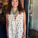 Pamela Polka Dot Romper