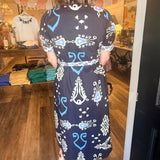 Jodi Floral Midi Dress