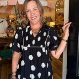 Aileen Polka Dot Midi Dress