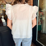 Serena Embroidered High Waist Pants
