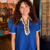Felisha Denim Top