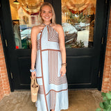 Abbey Halter Maxi Dress