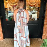 Abbey Halter Maxi Dress