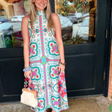 Taylor Satin Maxi Dress