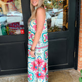 Taylor Satin Maxi Dress