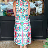 Taylor Satin Maxi Dress