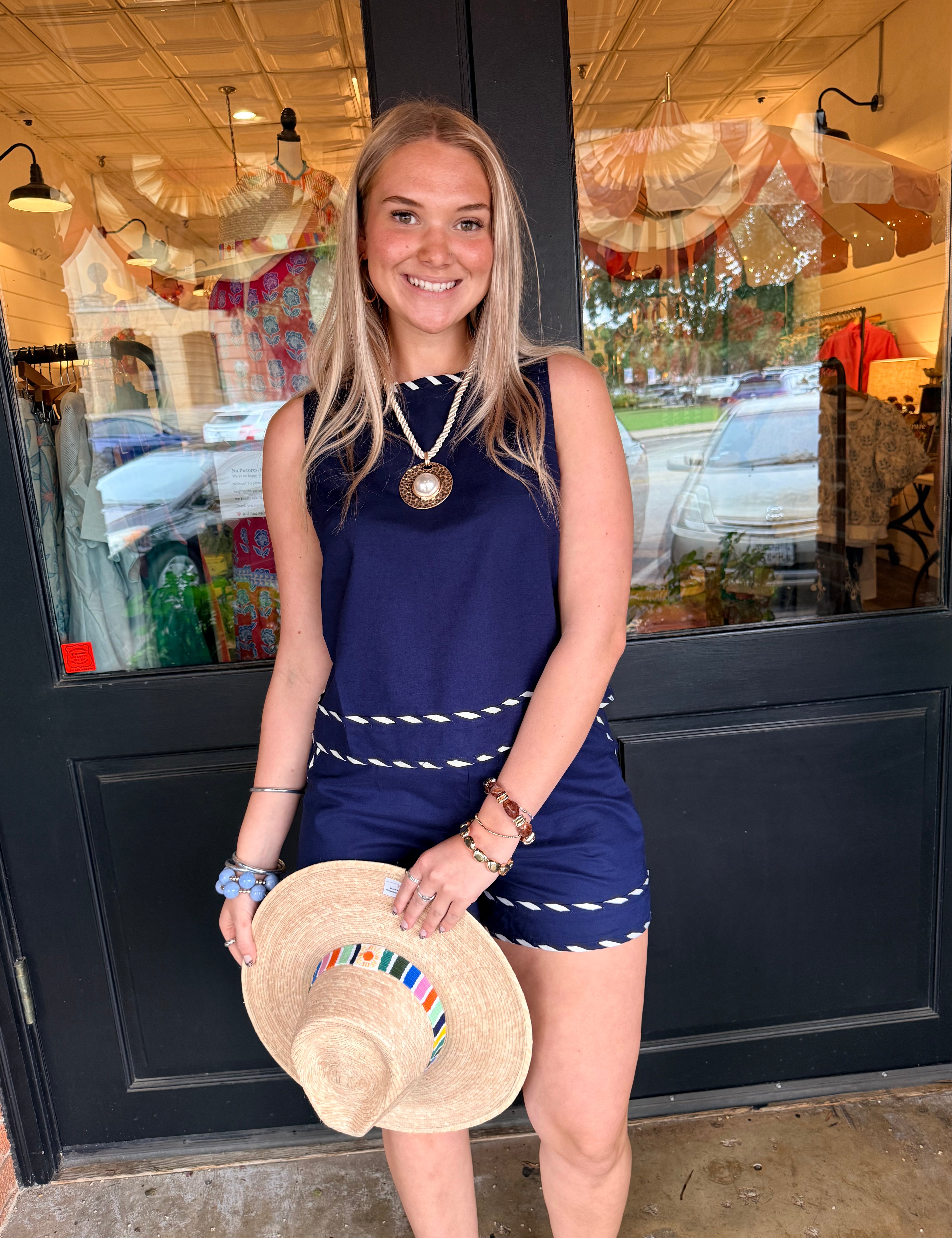 Scout Navy Top + Short Set