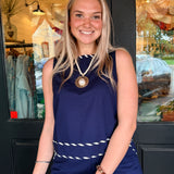 Scout Navy Top + Short Set
