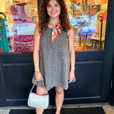 Lyle Leopard Mini Dress