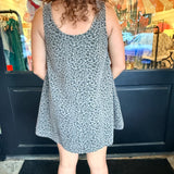 Lyle Leopard Mini Dress