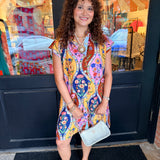 Savannah Floral Button Dress