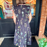 Kellianne Tiered Ruffle Midi Dress