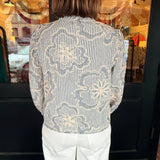 Carla Floral Embroidered Top
