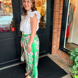 Jordan Wide Leg Floral Pants