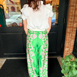 Jordan Wide Leg Floral Pants