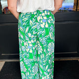 Meg Tropical Wide Leg Pants