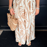 Taylor Tropical Print Pants