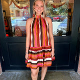 Evie Stripe Mini Dress