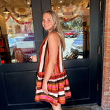 Evie Stripe Mini Dress