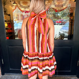 Evie Stripe Mini Dress