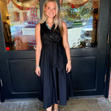 Nina Tie Midi Dress