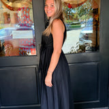 Nina Tie Midi Dress