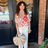 Cecile Cinched Waist Top