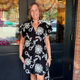 Alexa Embroidered Dress