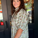 Marlette Floral Top