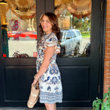 Casey Floral Mini Dress