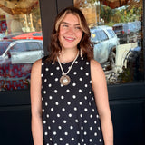 Amanda Polka Dot Midi Dress