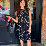 Stephanie Polka Dot Mini Dress