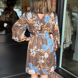 Caroline Floral Mini Dress