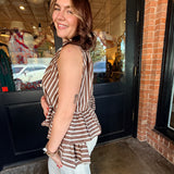 Betina Stripe Halter Top
