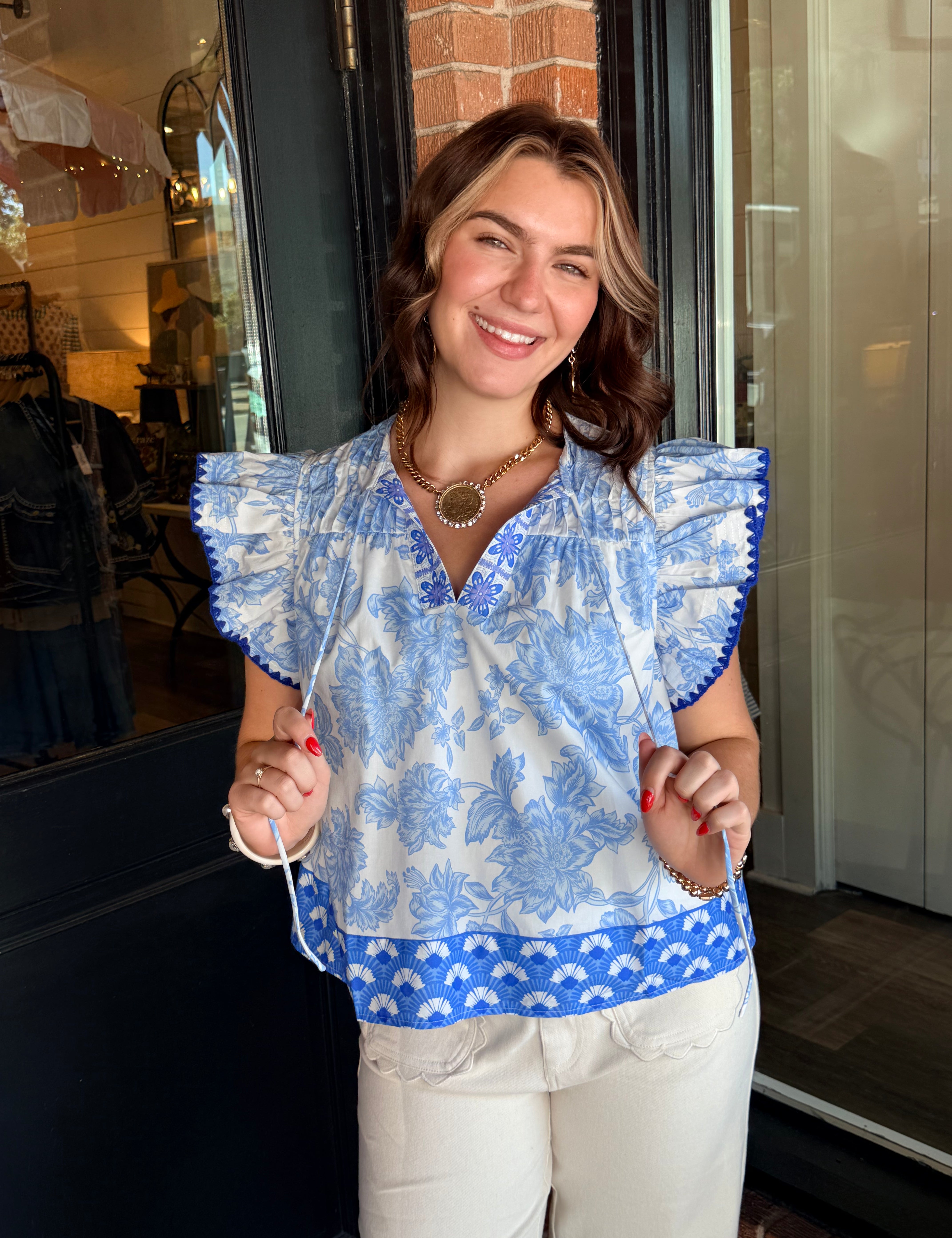 Alisha Floral Top