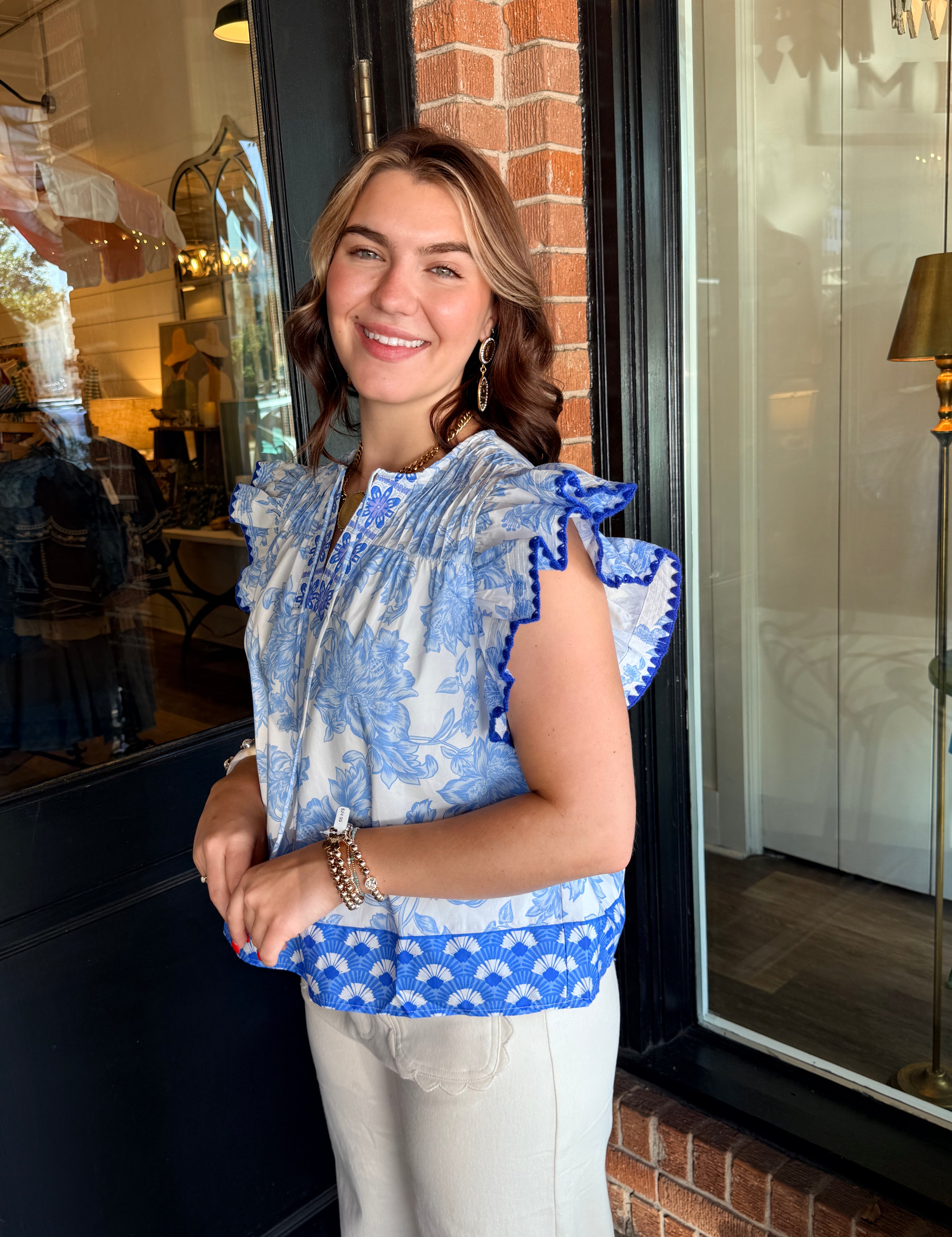 Alisha Floral Top