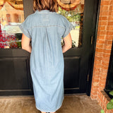 Stella Stone Wash Midi Dress