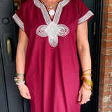 Tracey Solid Midi Dress