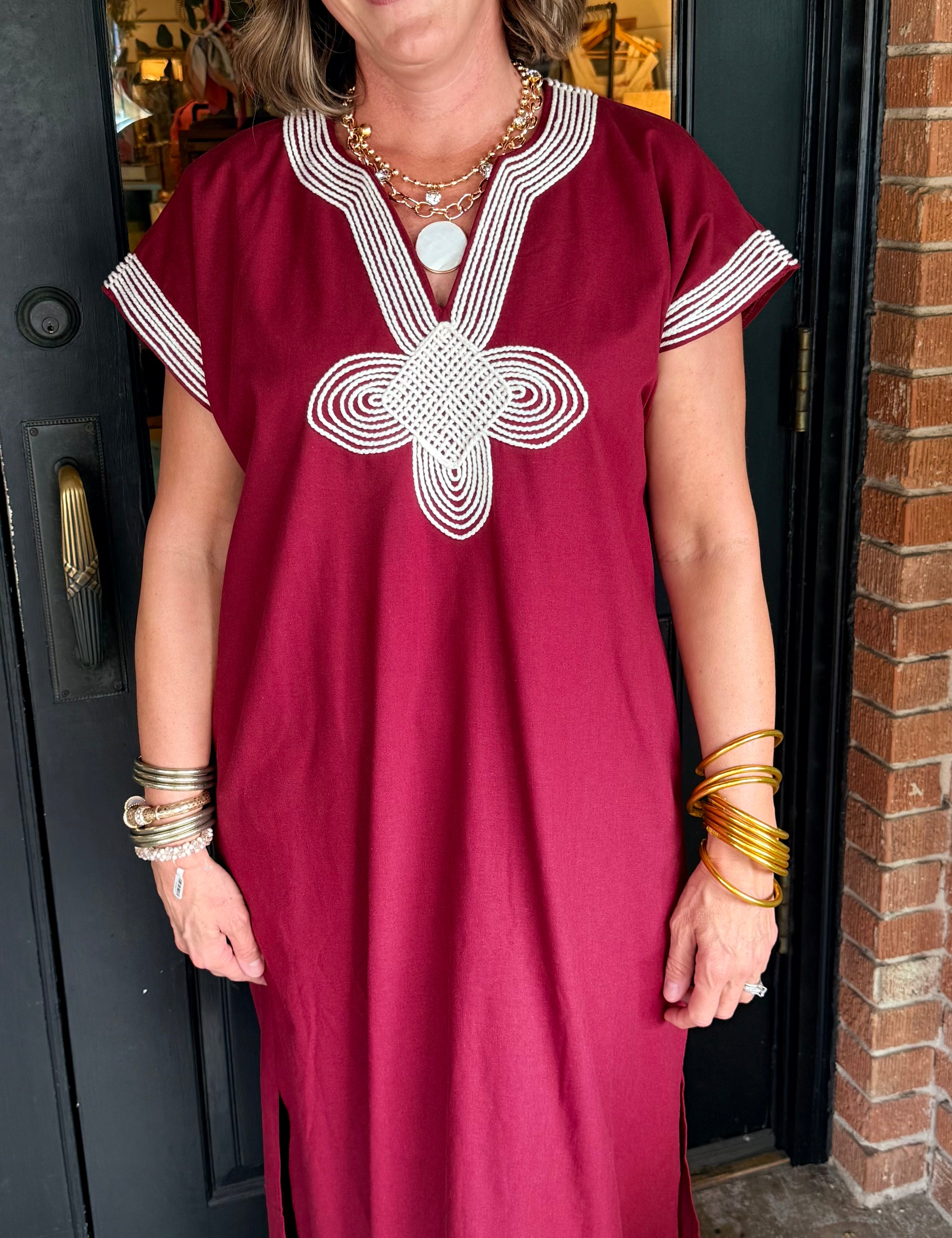 Tracey Solid Midi Dress