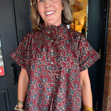 Kira Floral Top