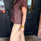 Kira Floral Top