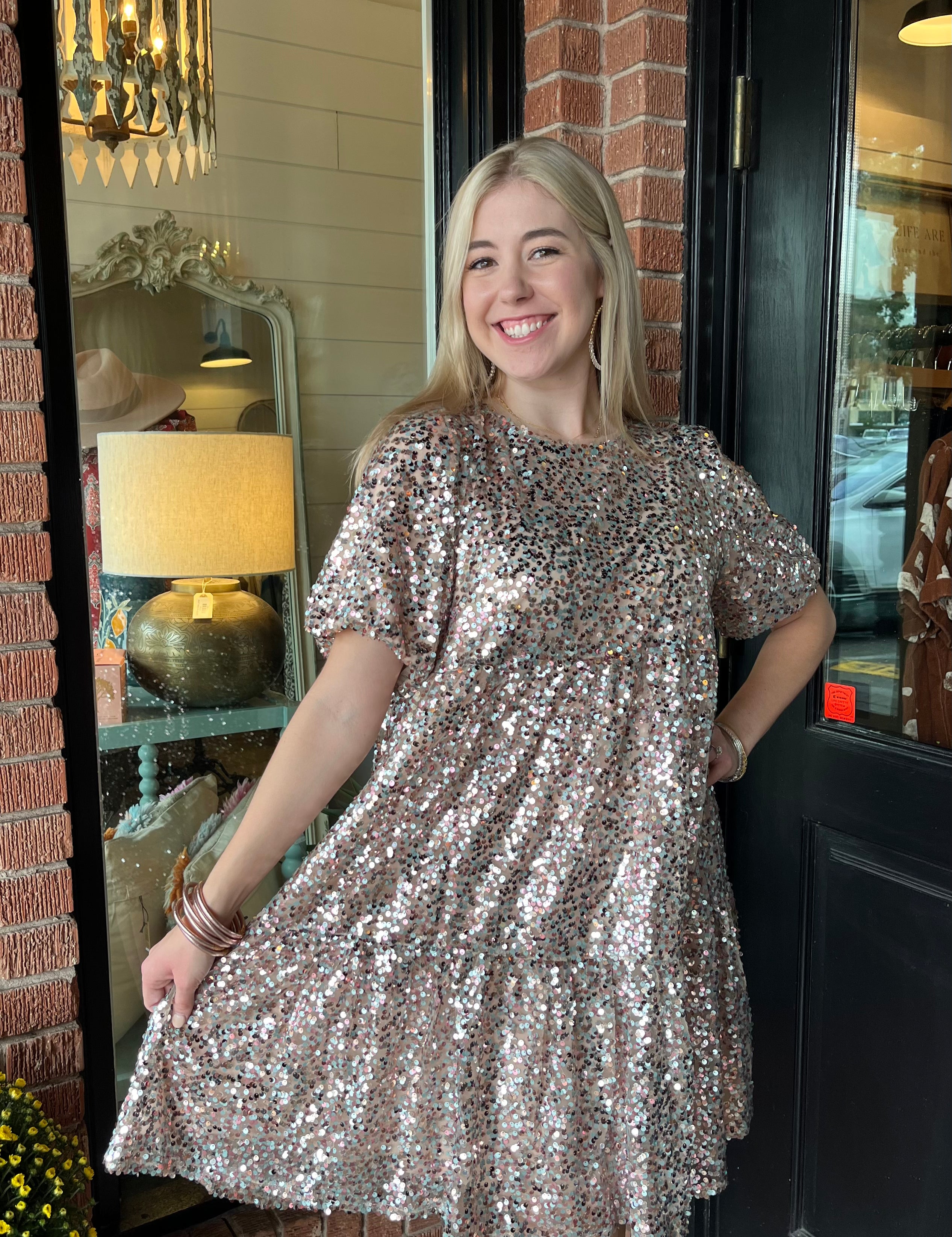 Coco Sequin Party Dress