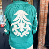 Celine Appliqué Top